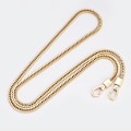 Pikkukuva 3 / 10: Laukkuketjut Olkalaukun hihnat SILVER 100CM - varastossa silver 100cm-100cm