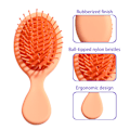 Miniatyrbild 3 av 5: Toddler Grooming Hårborste Rese Grooming Hårborste Bästa presenten - stock Orange