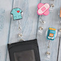 Miniatyrbild 8 av 10: 4st infällbar nyckelringsemblem Reel Clip 4Pcs - high quality 4Pcs2