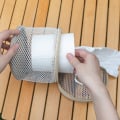 Pikkukuva 10 / 10: Camping Tissue Pump Paperirullan säilytyspussi VALKOINEN - varastossa White