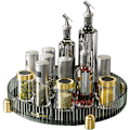 Miniatyrbild 1 av 5: Multifunktionellt vridbart stativ i plast med halkfri bas - high quality