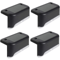 Miniatyrbild 1 av 4: 4 Pack Solar Deck Lights LED Solar Step Lights Vattentät - spot sales