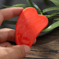 Pikkukuva 6 / 11: Guasha Board Rose Quartz RED - spot-myynti red