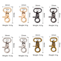 Pikkukuva 4 / 10: 5 kpl Irrotettavat Snap Hook Trigger Clips GREY 15MM - varastossa Grey 15mm