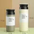 Miniatyrbild 3 av 10: Isolerad vattenflaska Bilvakuumflaskor 480MLVIT VIT 480ML - spot sales 480MLWhite