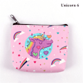 Miniatyrbild 1 av 10: Unicorn myntväska Flamingo Mini-plånbok UNICORN 6 - high quality