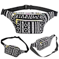 Miniatyrbild 9 av 9: oho Fanny Pack röstväska Midjepaket - spot sales
