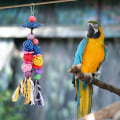 Miniatyrbild 3 av 6: Parakit Tuggleksaker Parrot Swing Stand Parrot Leksaker - spot försäljning