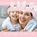 Pikkukuva 3 / 10: Spa Headband Rabbit Ears Makeup Headband BLUE - varastossa Blue