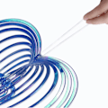 Pikkukuva 8 / 10: Heart Wind Spinner Geometric Art BLUE - log