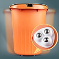 Miniatyrbild 4 av 6: 4/16 st Mini hjulhjul Sticky Swivel Pulley 4ST - high quality 4Pcs