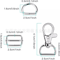 Miniatyrbild 3 av 4: Handväska Hårdvara för Bag Making Handväska Lås Handväska Hardware Kit - on stock