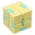 Pikkukuva 1 / 7: Infinity Cube Fidget Toy Magic Game lapsille ja aikuisille Mini - spot-myynti Yellow