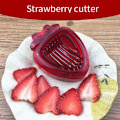 Miniatyrbild 4 av 5: Strawberry Leave Huller Remover Fruit Corer Slicer Cutter Split - on stock