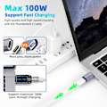 Miniatyrbild 2 av 10: USB C till typ C-adapter Magnetisk ARMBÅG - high quality Elbow