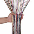 Pikkukuva 3 / 10: Glitter String verho Riippuvat helmiverhot MUSTA - varastossa black