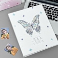 Miniatyrbild 7 av 8: Butterfly A4/A5 Pärm Fotokortshållare A5WHITE BUTTERFLY WHITE A5 - on stock A5White Butterfly