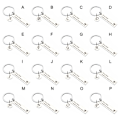 Pikkukuva 3 / 10: Drive Safe Keychain A-Z 26 Initials Letters Keychain - spot-myynti