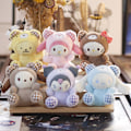 Pikkukuva 5 / 8: Pehmoavaimenperänukke Sanrio Melody Kuromi Jade Gui Dog Backp:lle - varastossa C