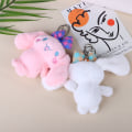 Pikkukuva 5 / 8: Sarjakuva Cinnamoroll pehmo avaimenperä Täytetyt koiranuken avaimenperät - korkealaatuisia White