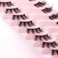 Miniatyrbild 10 av 10: Halvfransar med klart band - high quality Y1011
