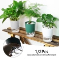 Miniatyrbild 4 av 10: 1/2 st självvattnande blomkruka Lazy blomkruka GRÖN M - spot sales Green M