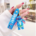 Pikkukuva 1 / 3: Luova sarjakuva avaimenperä Ornamentti Stitch Pars Käsilaukku Doll - spot-myynti E