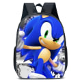 Pikkukuva 8 / 8: 202 Uusi 16 tuuman Sonic Backpack koululaukku lapsille - spot-myynti