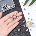 Miniatyrbild 2 av 3: Column Spacer Beads 8x8mm Large Hole Beads - high quality