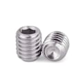 Pikkukuva 1 / 5: 100 kpl Grub Screw Socket Screw Flat End Machine Screw - korkea laatu