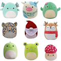 Pikkukuva 5 / 6: 20 cm Squishmallow Pehmolelu-nukketyyny Lahja-uusi vaaleanpunainen - spot-myynti