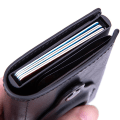 Pikkukuva 3 / 5: Faux Wallet Rfid Blocking Card Holder AirTag Anti-Lost Tracker - spot-myynti apricot