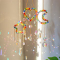 Pikkukuva 9 / 10: Crystal Sun Catcher sateenkaariprisma riipus HEART - varastossa