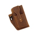 Miniatyrbild 1 av 5: 1/2/3 läder telefon hölster bältesväska Snygg midjeväska ficka - on stock Brown 1 Pc