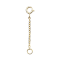 Miniatyrbild 1 av 10: Förlängare säkerhetskedjeförlängare för armbandshalsband GULD 3CM - high quality