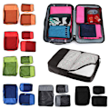 Pikkukuva 3 / 10: 2kpl Packing Cubes Matkalaukkujen järjestäjä MUSTA - varastossa black