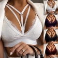 Pikkukuva 2 / 3: Naisten seksikkäät pitsit Push Up Bras Alusvaatteet Collect Bras - spot-myynti red 3XL