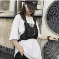 Miniatyrbild 5 av 10: Multifunktionell Oxford Cloth Chest Pack Tactical Vest Bag - spot sales black