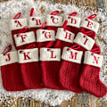 Pikkukuva 9 / 10: Letter Christmas Stocking Candy Gift Bag - varastossa H