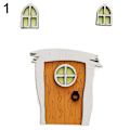 Miniatyrbild 1 av 10: Träram Fairy Tale Gate 1 - on stock 1