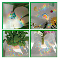 Pikkukuva 10 / 10: 3 kpl Sun Catcher Rainbow Maker seinätarrat - laadukkaita