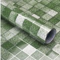 Pikkukuva 5 / 10: Öljynkestävät tarrat tapetille Tausta RUOHONVIHREÄ - spot-myynti grass green 200x45cm