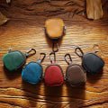 Miniatyrbild 5 av 10: Läder Running Pouch Hörlursväska BRUN - spot sales Brown