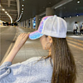 Miniatyrbild 7 av 8: Cap mesh i nät för damer för våren med cap - high quality 1