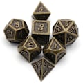 Pikkukuva 1 / 10: 7kpl DND Metal Dice Set Game Dice - spot ale