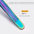 Pikkukuva 8 / 8: Pinsetit ripsien pidennykseen Kaarevat pinsetit ruostumattomasta teräksestä - varastossa Multicolor
