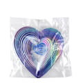 Pikkukuva 1 / 10: Heart Wind Spinner Geometric Art BLUE - log