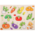 Miniatyrbild 1 av 10: Träpusselpusselbräde GRÖNTSAK GRÖNSAMISK - high quality vegetable