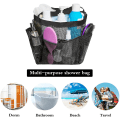 Miniatyrbild 3 av 8: Mesh Dusch Caddy Portable för sovsal Tote Bag Toalettartiklar - high quality