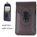 Miniatyrbild 1 av 5: Män PU Läder Mobiltelefon Midjepaket Utomhus Multifunktion Be - spot sales E